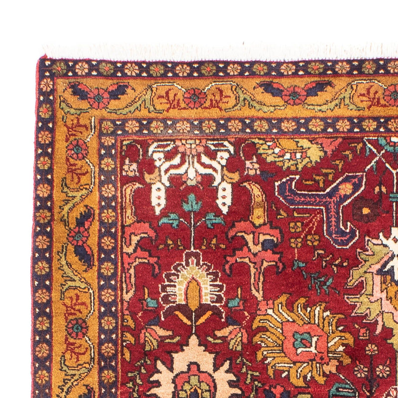 Tapis persan - Nomadic - 191 x 138 cm - rouge foncé
