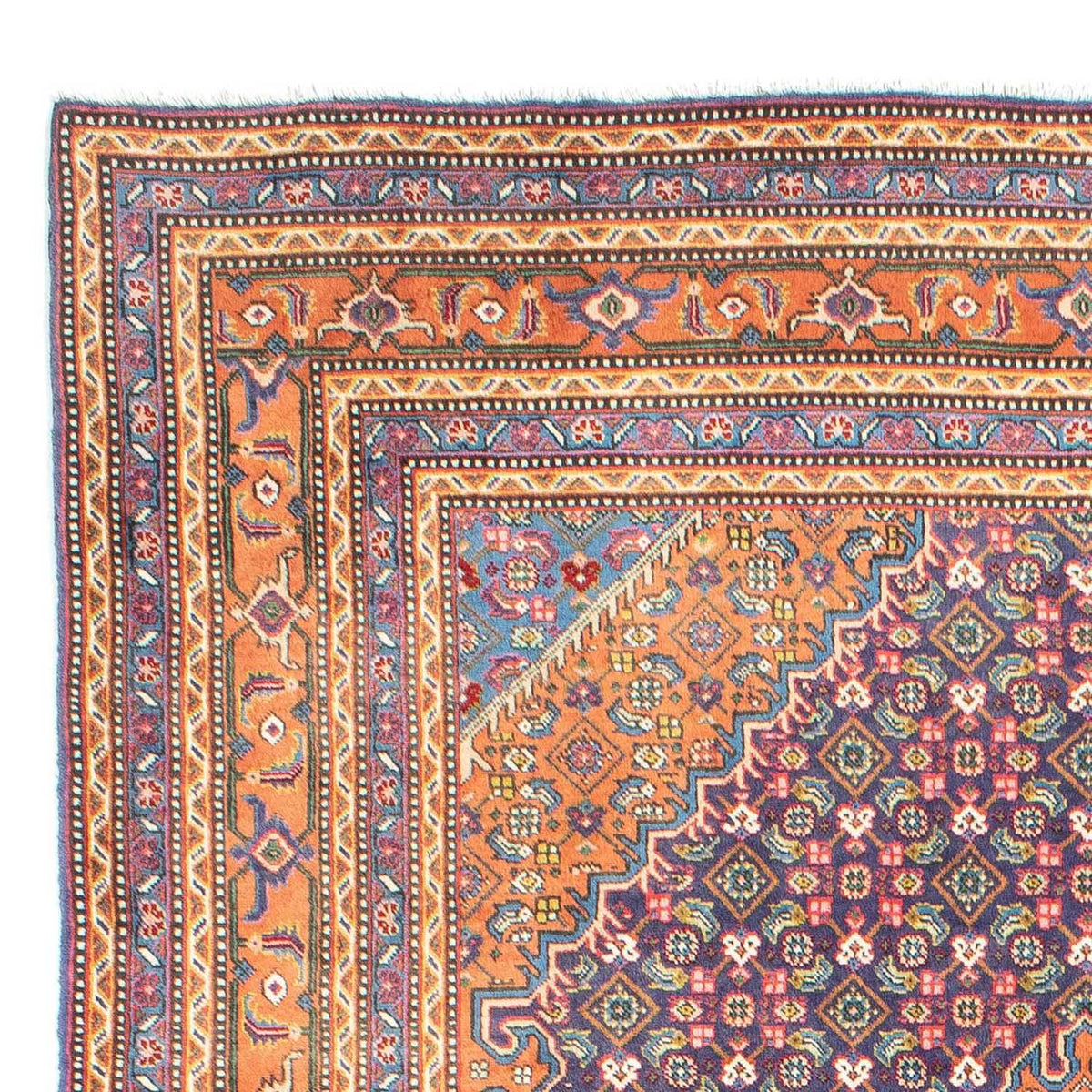 Tapis persan - Nomadic - 280 x 195 cm - bleu