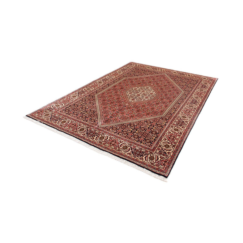Tapis persan - Bidjar - 243 x 167 cm - rouge foncé