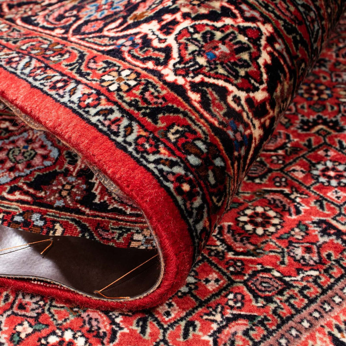 Tapis persan - Bidjar - 232 x 153 cm - rouge