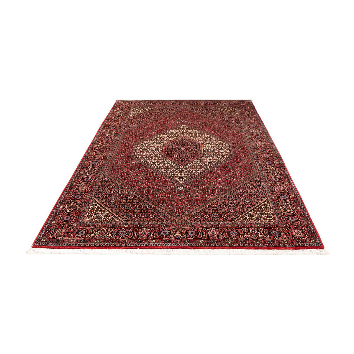 Tapis persan - Bidjar - 232 x 153 cm - rouge