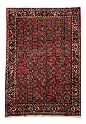 Tapis persan - Bidjar - 284 x 200 cm - rouge foncé