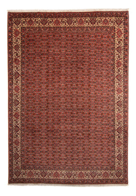 Tapis persan - Bidjar - 357 x 248 cm - rouge foncé