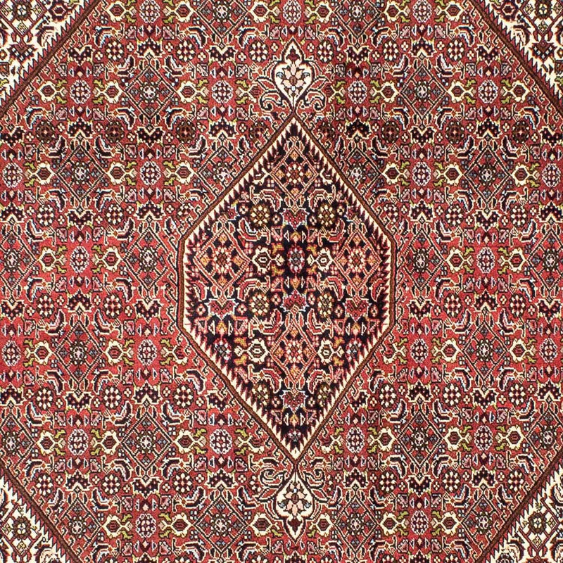 Tapis persan - Bidjar - 251 x 174 cm - rouge clair
