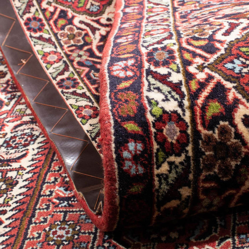 Tapis persan - Bidjar - 251 x 174 cm - rouge clair