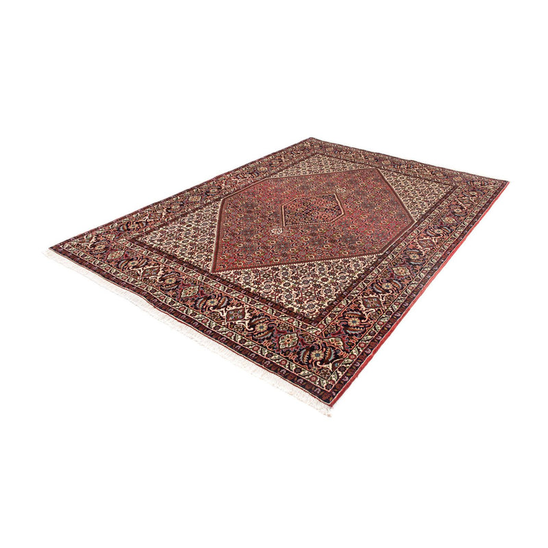 Tapis persan - Bidjar - 251 x 174 cm - rouge clair