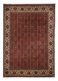 Tapis persan - Bidjar - 275 x 196 cm - rouge foncé