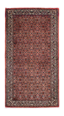 Tapis de couloir Tapis persan - Bidjar - 185 x 98 cm - rouge clair