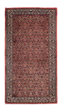 Tapis de couloir Tapis persan - Bidjar - 185 x 98 cm - rouge clair