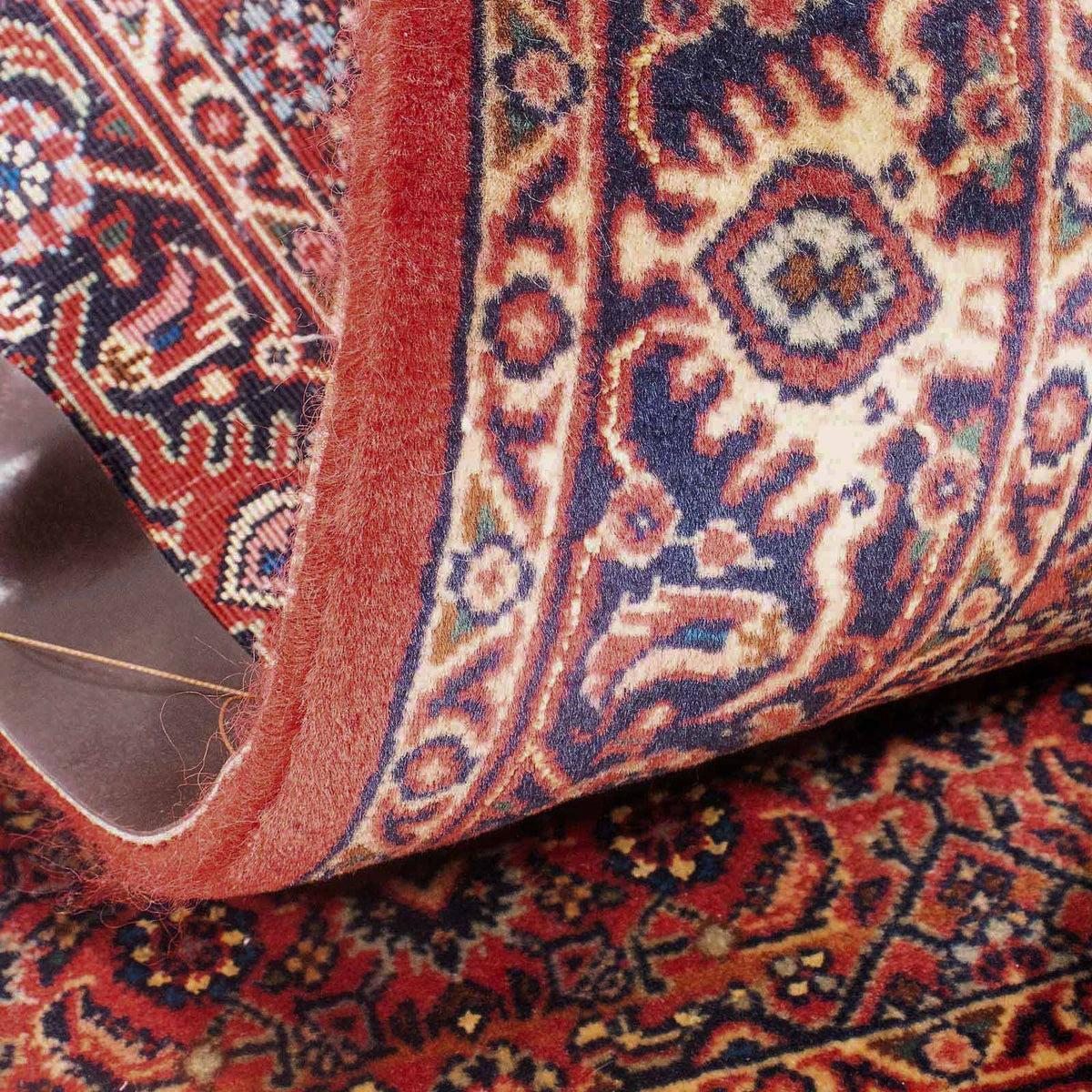 Tapis persan - Bidjar - 154 x 90 cm - rouge