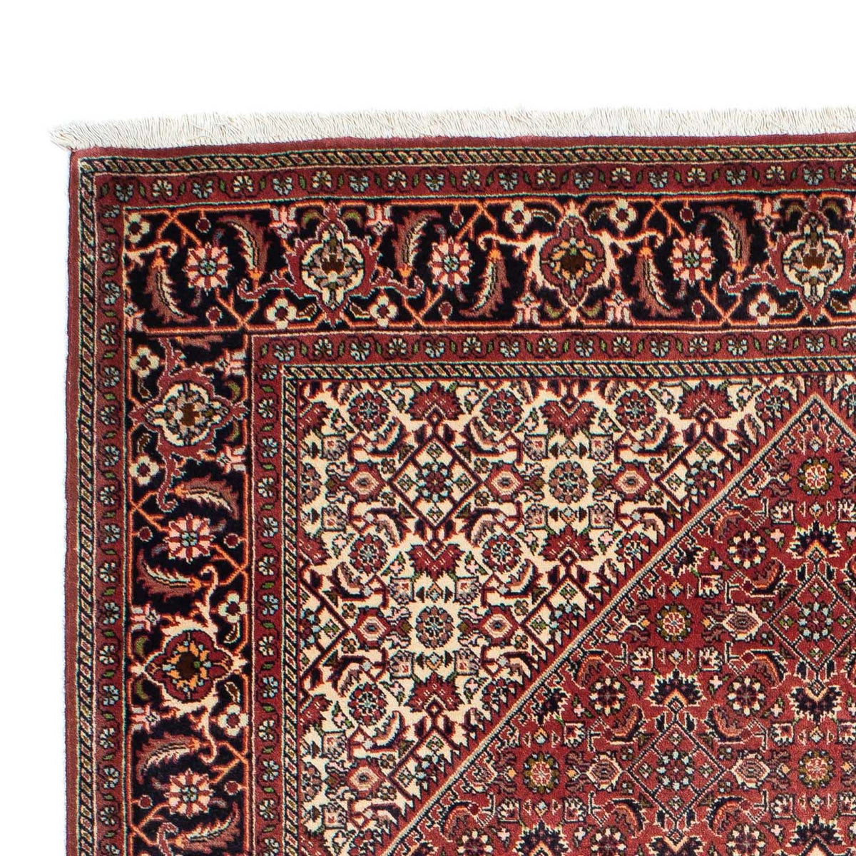 Tapis persan - Bidjar - 208 x 139 cm - rouge