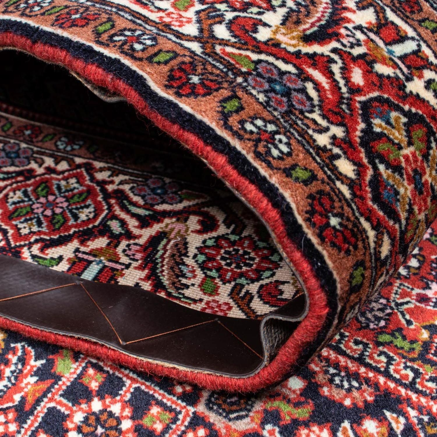 Tapis persan - Bidjar - 220 x 141 cm - rouge