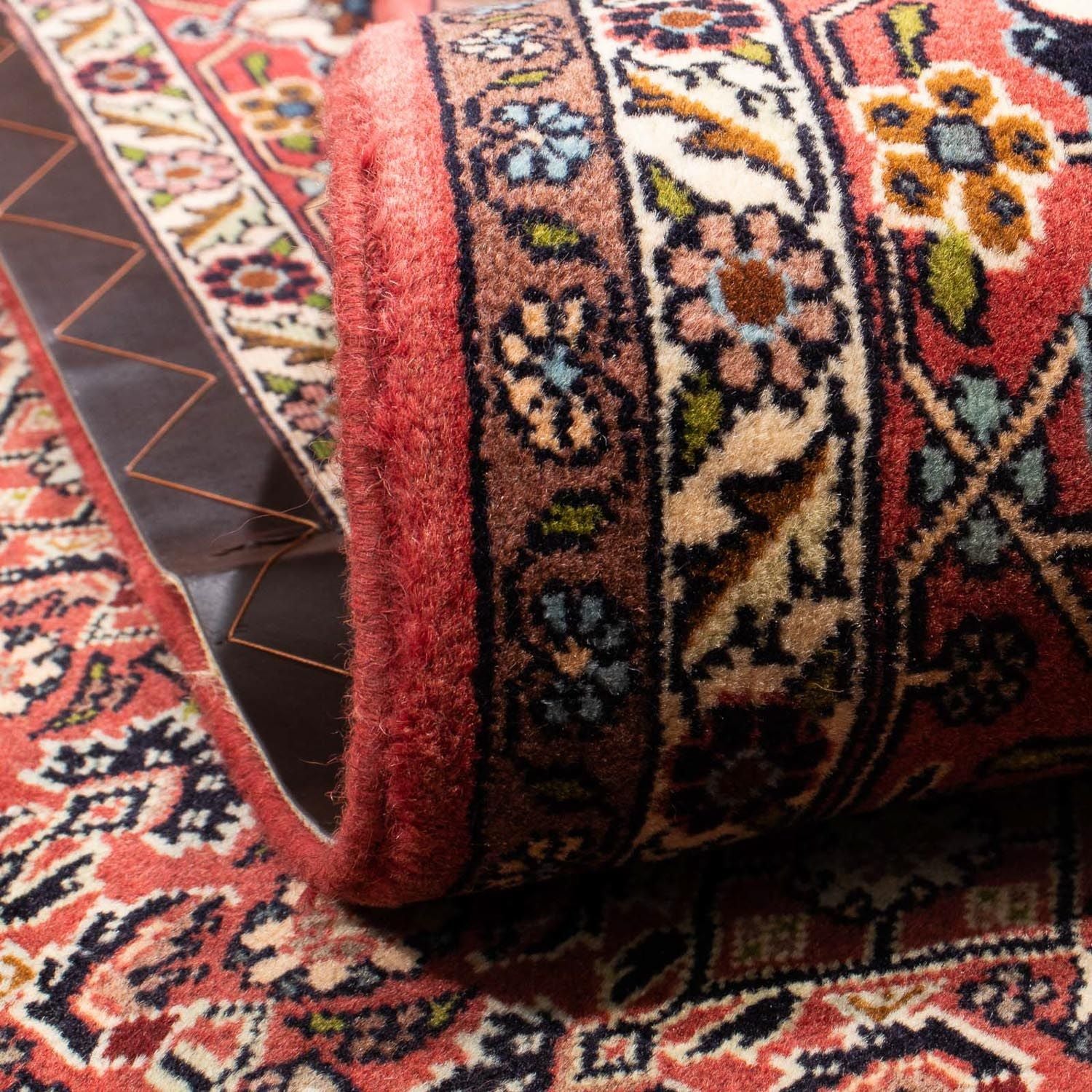 Tapis persan - Bidjar - 290 x 198 cm - marron