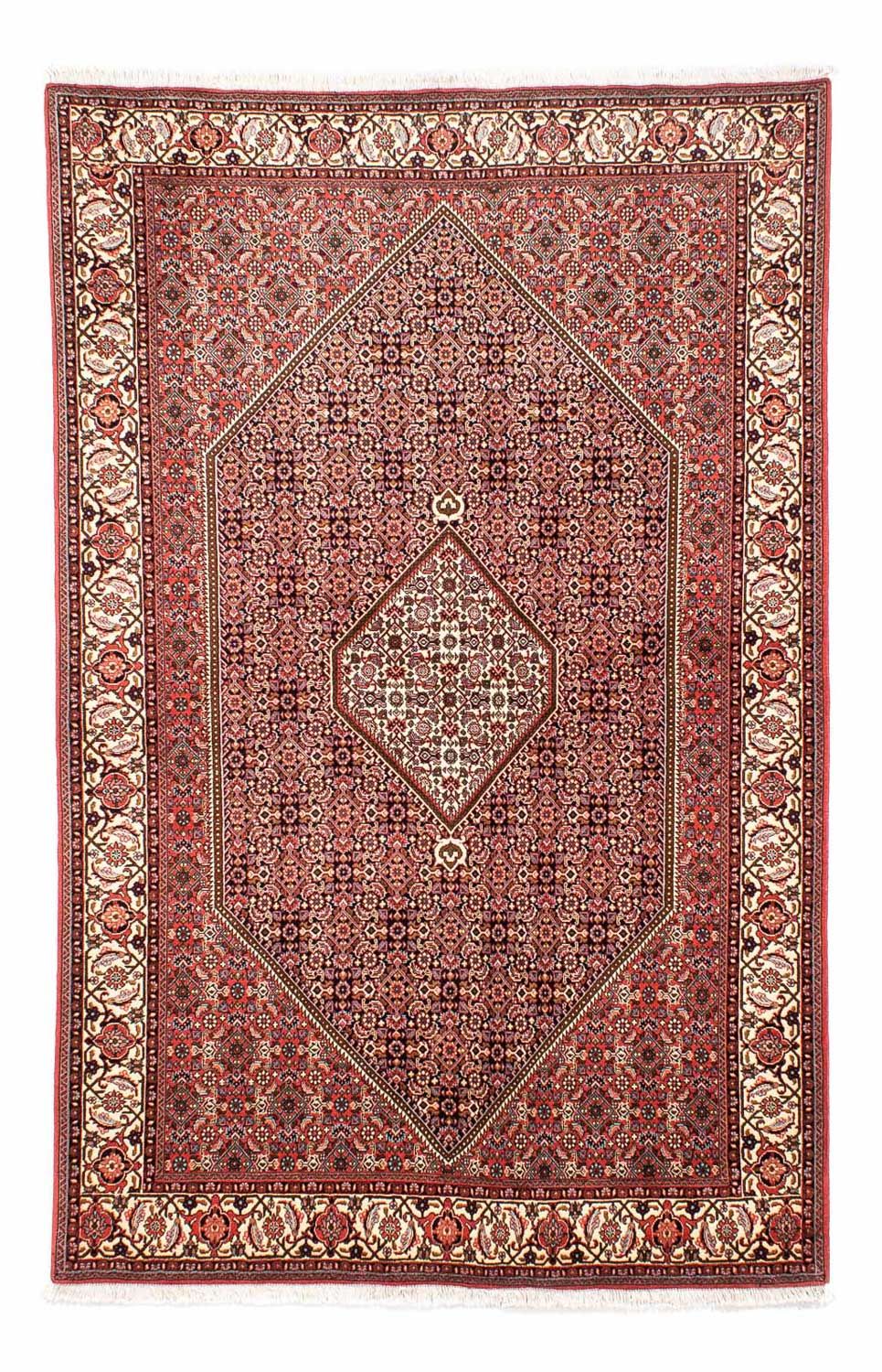 Tapis persan - Bidjar - 250 x 169 cm - rouge