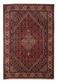 Tapis persan - Bidjar - 290 x 206 cm - rouge foncé