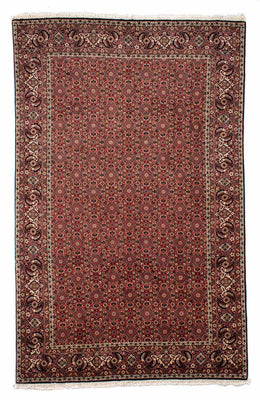 Tapis persan - Bidjar - 310 x 196 cm - rouge foncé