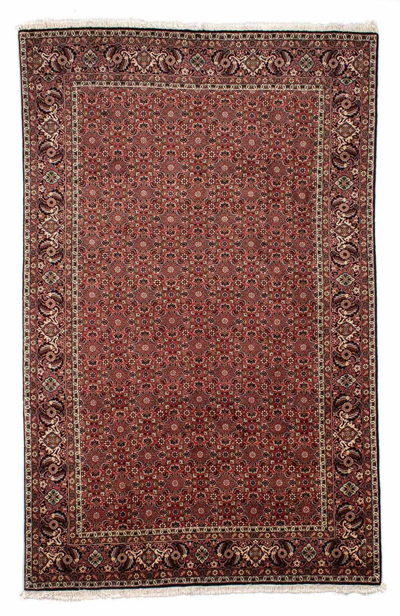 Tapis persan - Bidjar - 310 x 196 cm - rouge foncé
