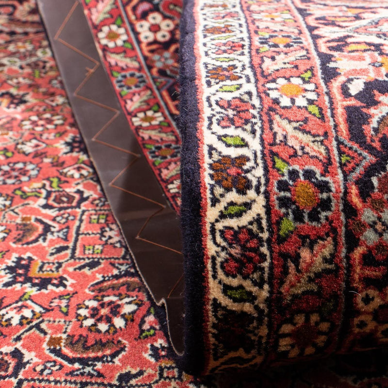 Tapis persan - Bidjar - 310 x 196 cm - rouge foncé