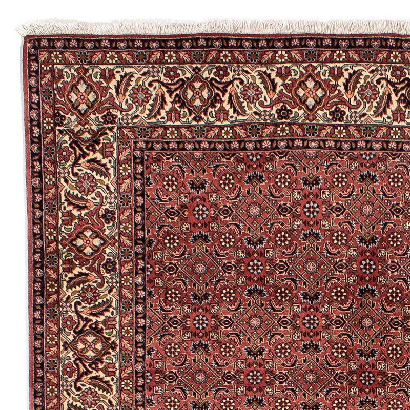 Tapis persan - Bidjar - 292 x 203 cm - rouge foncé