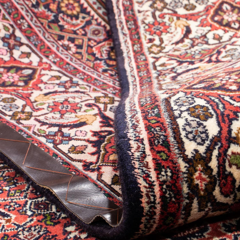 Tapis persan - Bidjar - 292 x 200 cm - rouge foncé