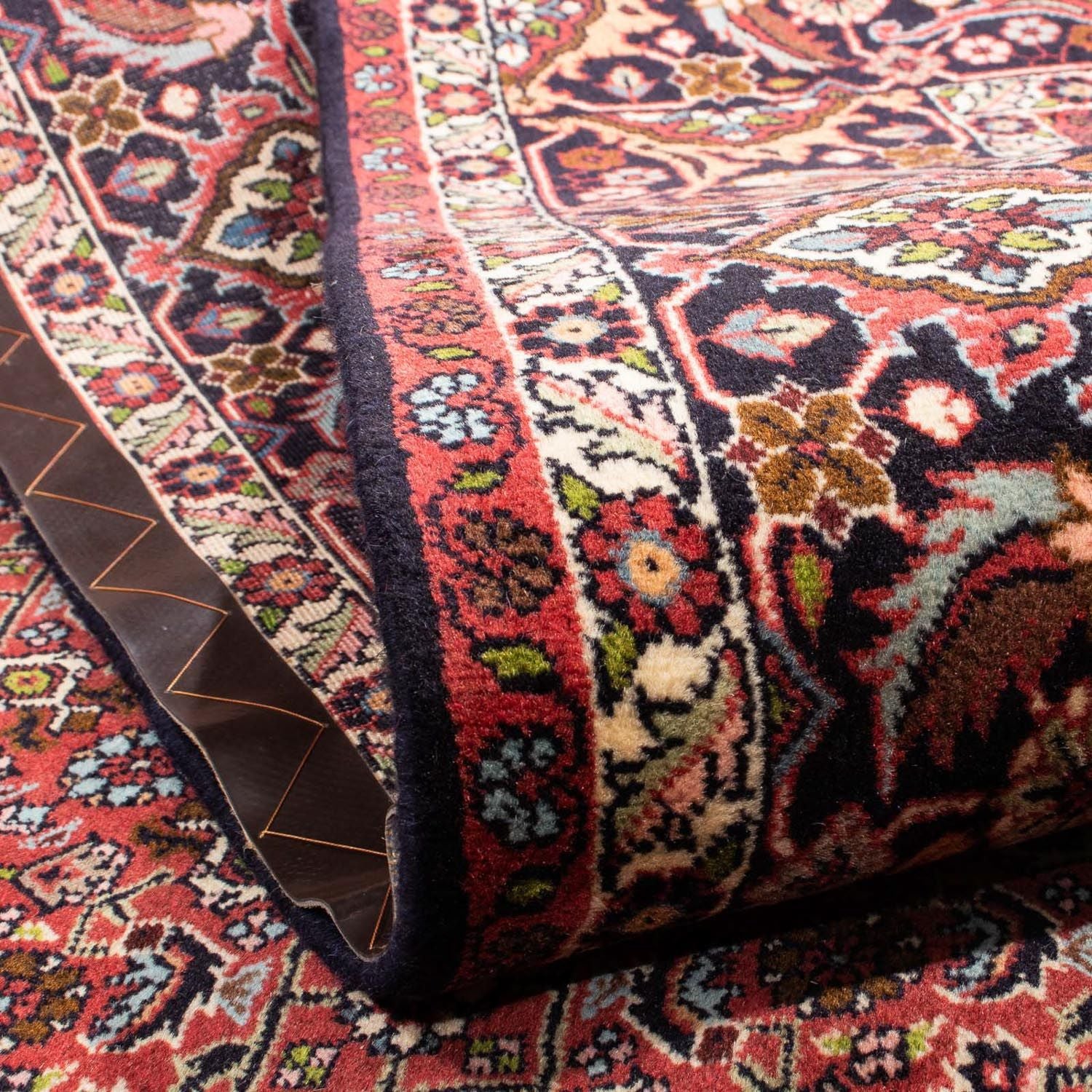 Tapis persan - Bidjar - 297 x 197 cm - marron