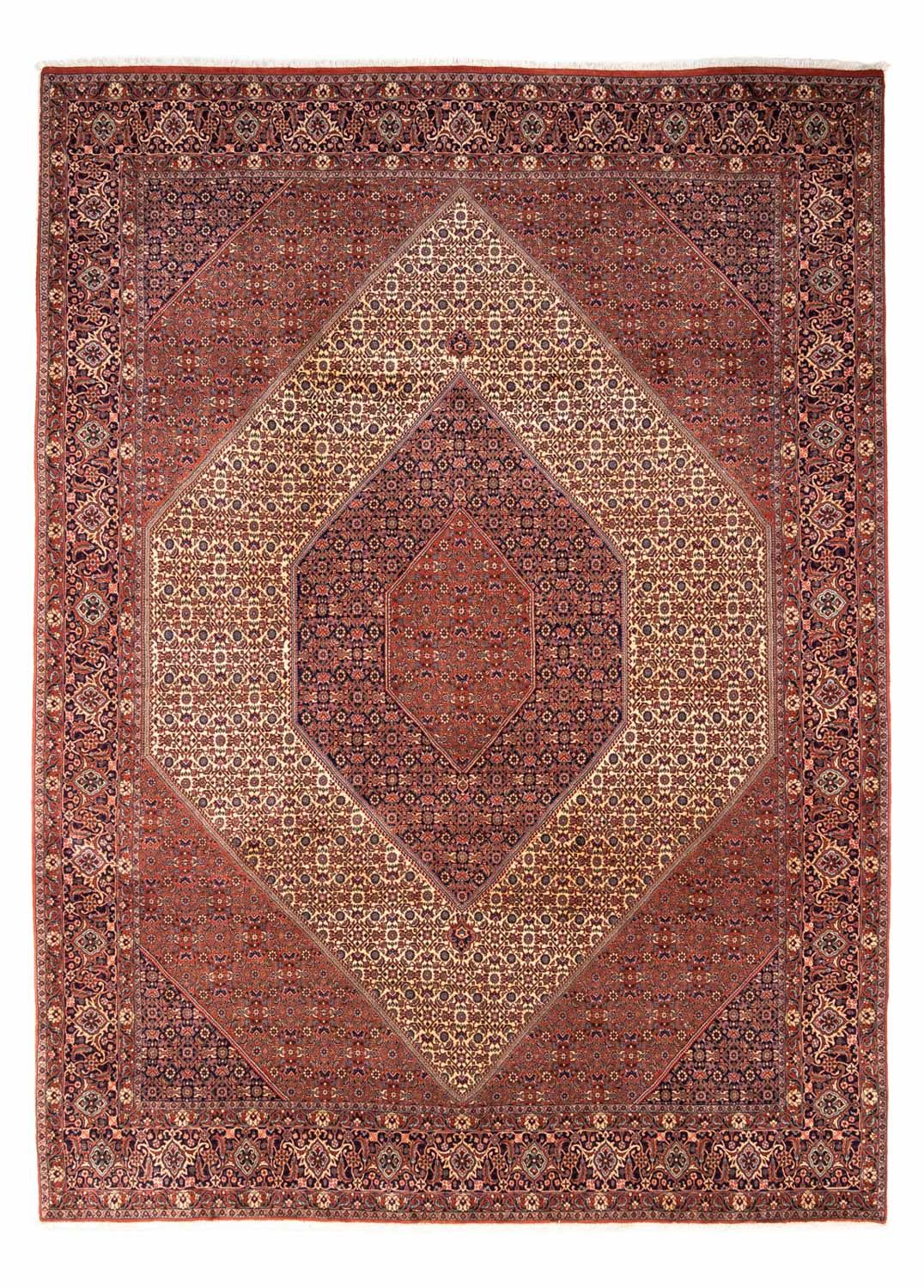 Tapis persan - Bidjar - 340 x 254 cm - rouge