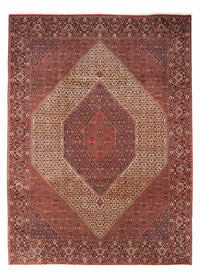 Tapis persan - Bidjar - 340 x 254 cm - rouge