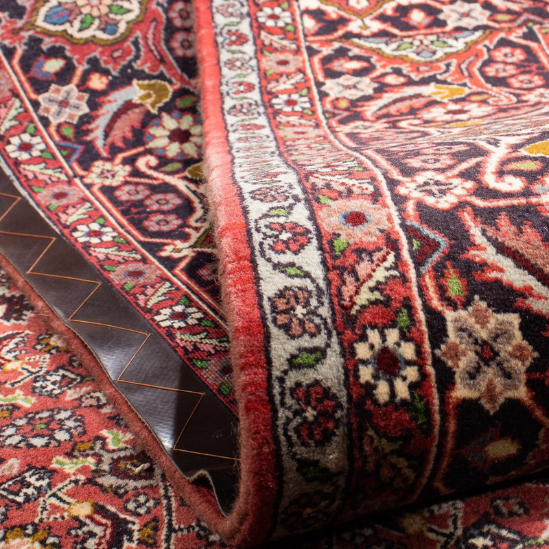 Tapis persan - Bidjar - 304 x 198 cm - rouge clair