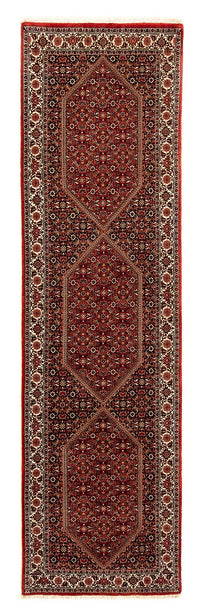 Tapis de couloir Tapis persan - Bidjar - 310 x 83 cm - multicolore