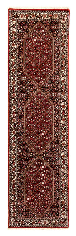 Tapis de couloir Tapis persan - Bidjar - 310 x 83 cm - multicolore