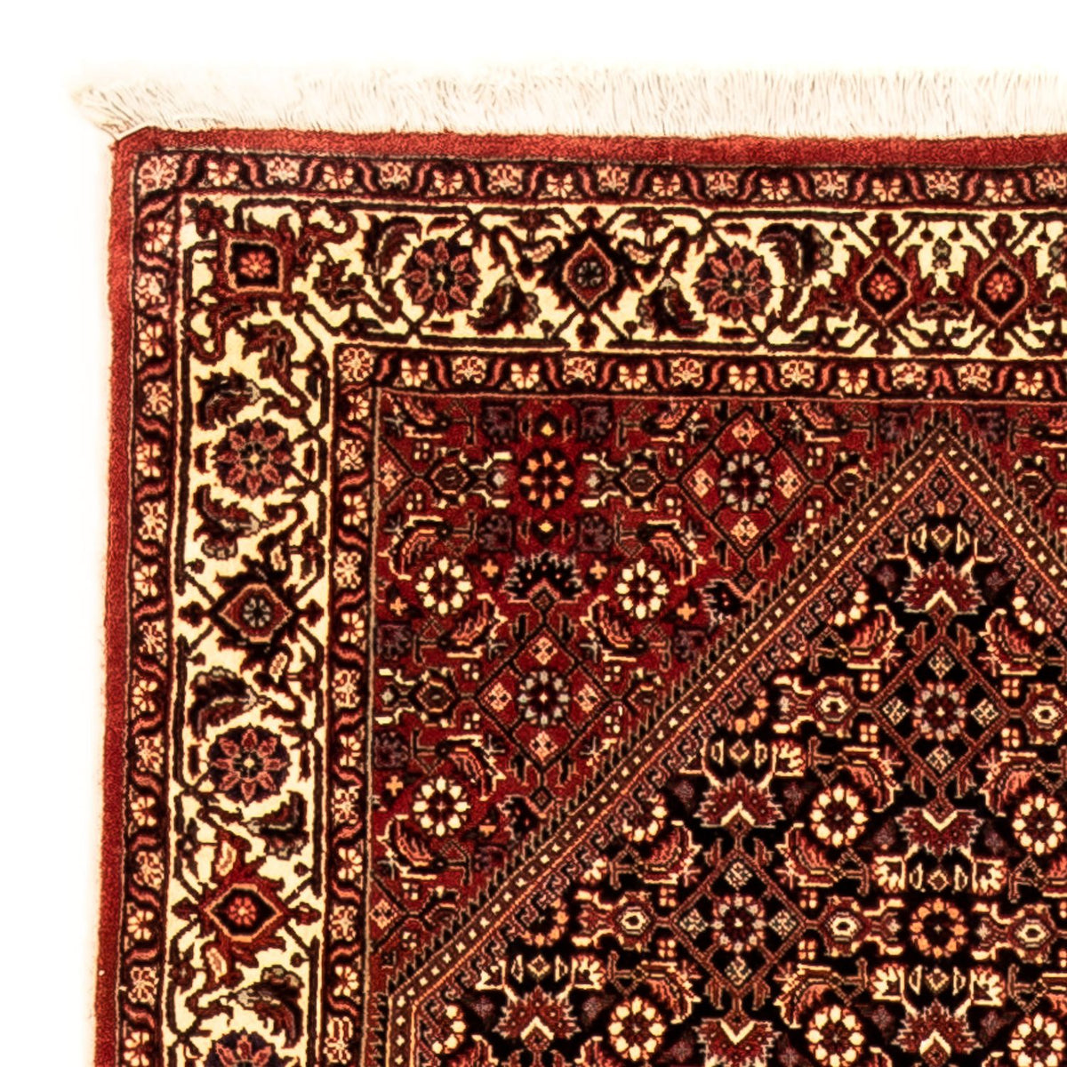 Tapis de couloir Tapis persan - Bidjar - 315 x 86 cm - multicolore