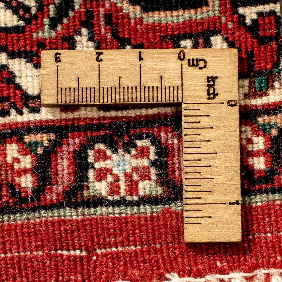 Tapis de couloir Tapis persan - Bidjar - 315 x 86 cm - multicolore