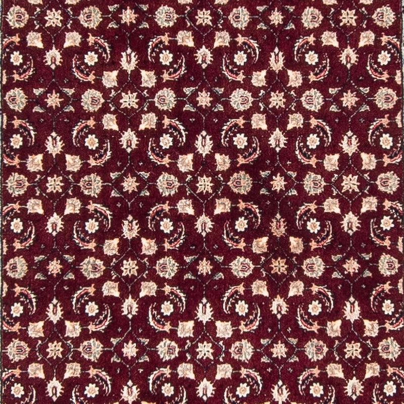 Tapis de couloir Tapis persan - Bidjar - 334 x 77 cm - rouge foncé