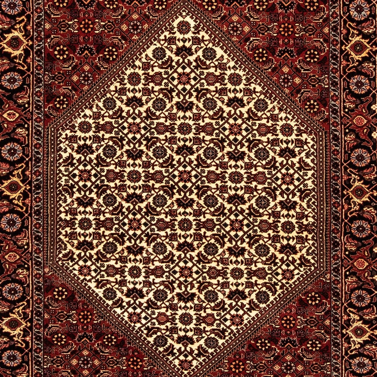 Tapis de couloir Tapis persan - Bidjar - 300 x 84 cm - multicolore