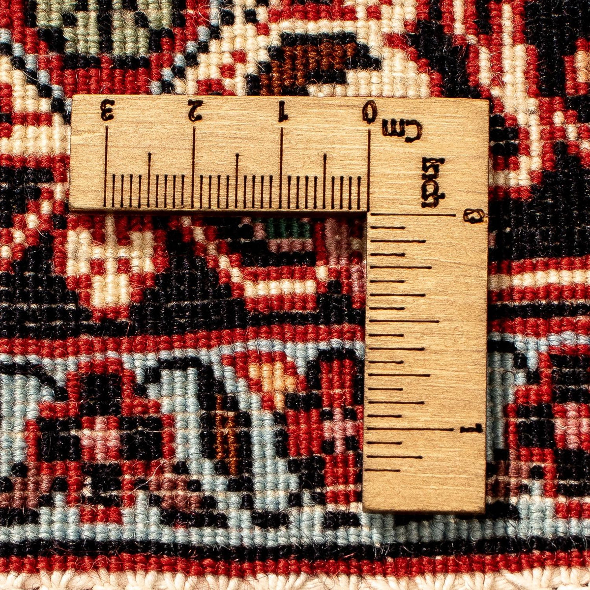 Tapis de couloir Tapis persan - Bidjar - 296 x 81 cm - multicolore