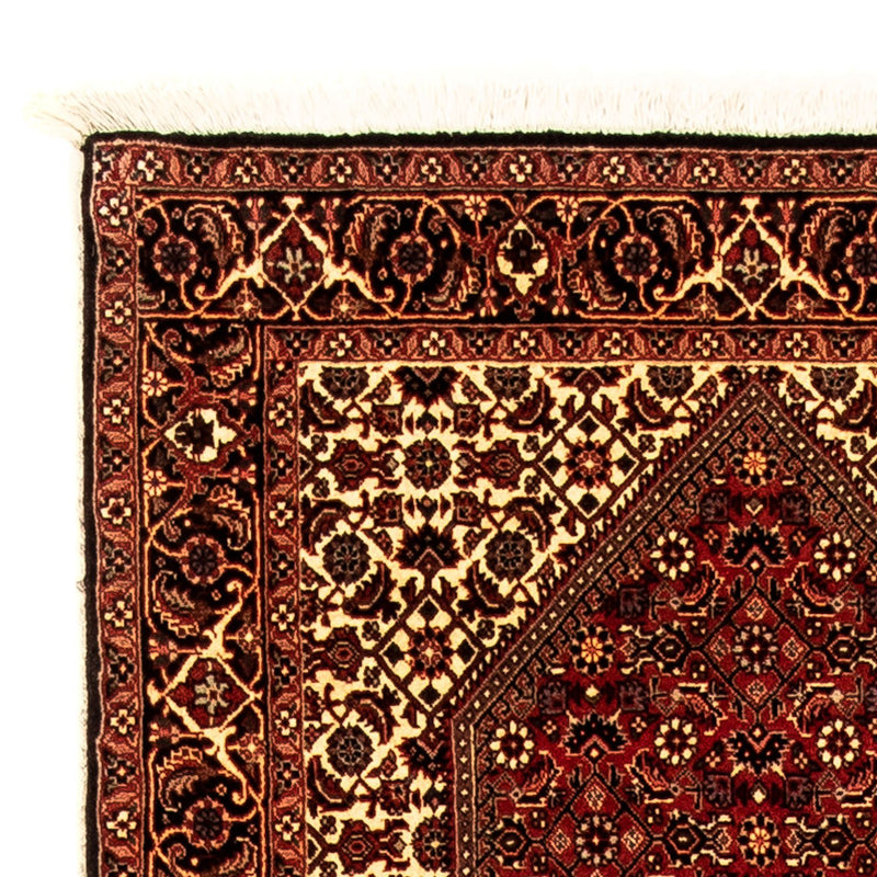 Tapis de couloir Tapis persan - Bidjar - 305 x 83 cm - marron