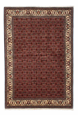 Tapis persan - Bidjar - 245 x 177 cm - rouge foncé