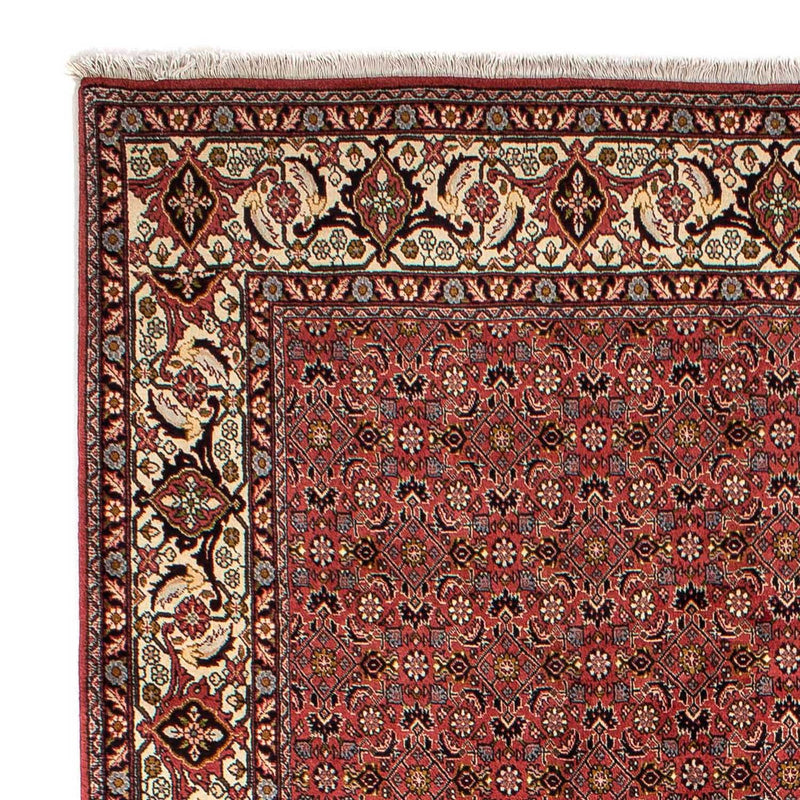 Tapis persan - Bidjar - 293 x 206 cm - rouge foncé