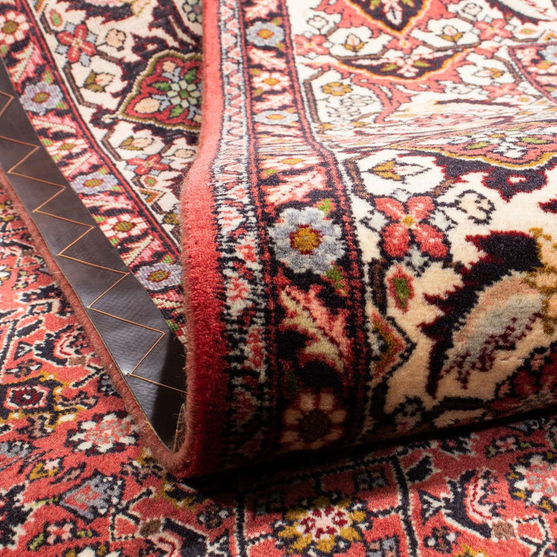 Tapis persan - Bidjar - 293 x 206 cm - rouge foncé