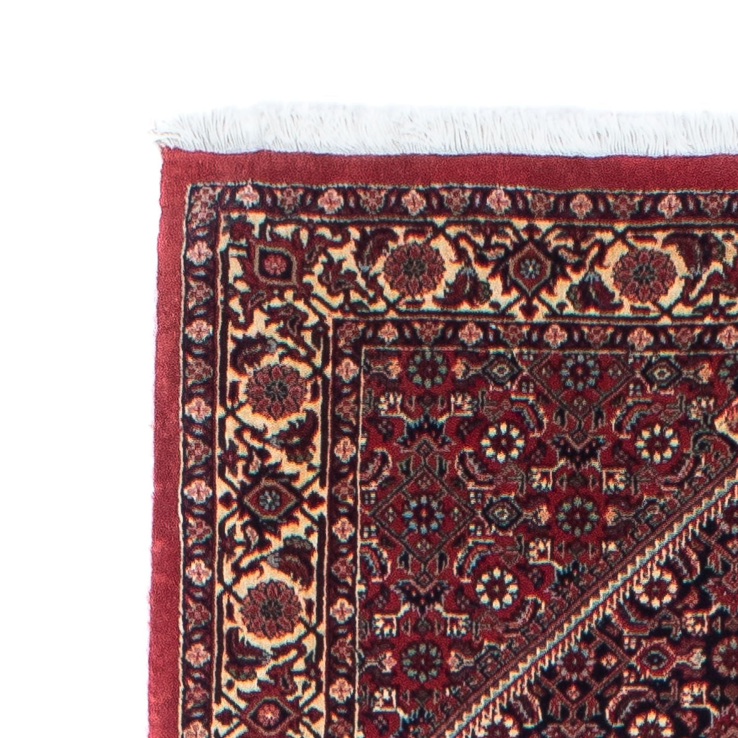Tapis de couloir Tapis persan - Bidjar - 315 x 78 cm - rouge