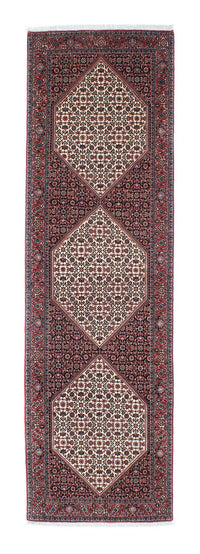 Tapis de couloir Tapis persan - Bidjar - 300 x 85 cm - beige