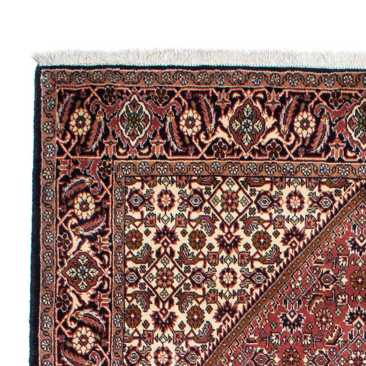 Tapis persan - Bidjar - 228 x 142 cm - rouge