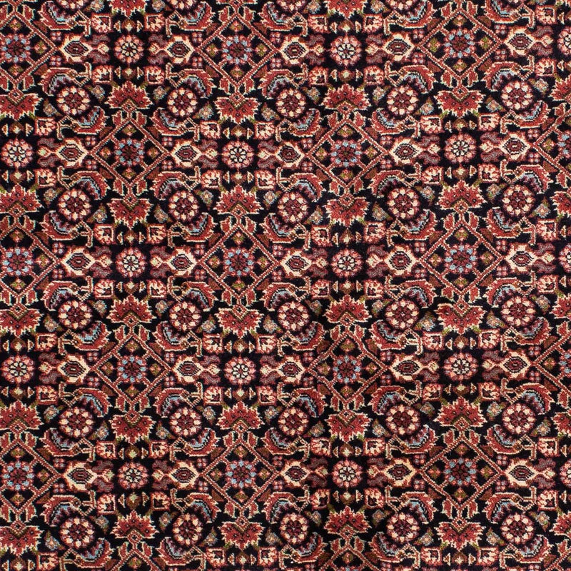 Tapis persan - Bidjar - 213 x 141 cm - marron foncé