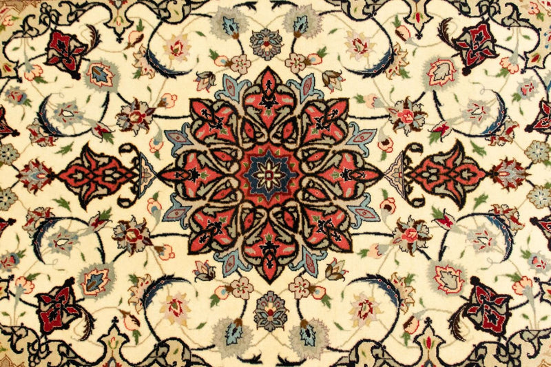 Tapis persan - Tabriz - Royal - 148 x 98 cm - beige