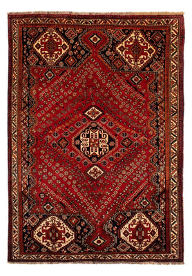 Tapis persan - Nomadic - 303 x 205 cm - rouge foncé