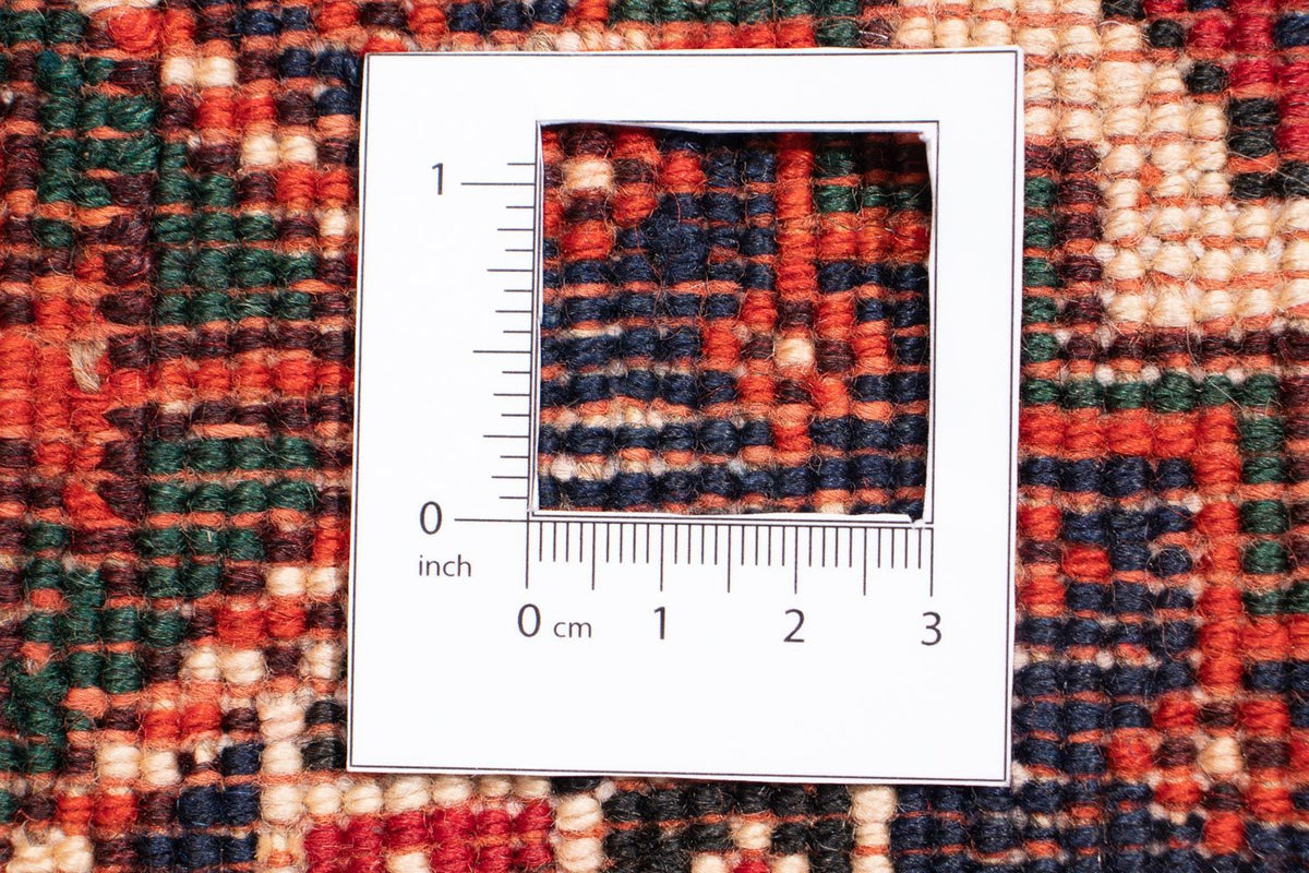 Tapis persan - Nomadic - 303 x 205 cm - rouge foncé