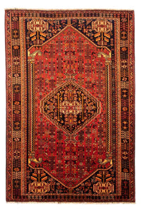 Tapis persan - Nomadic - 261 x 171 cm - rouge