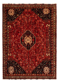 Tapis persan - Nomadic - 282 x 213 cm - rouge foncé