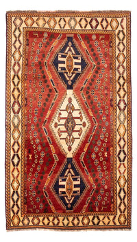 Tapis persan - Nomadic - 270 x 152 cm - rouge