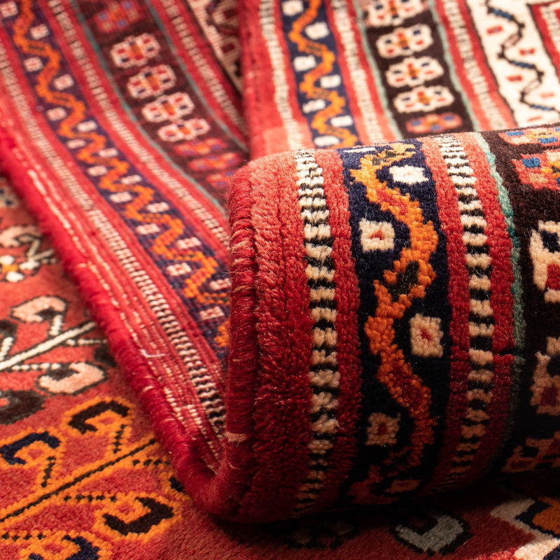 Tapis persan - Nomadic - 273 x 198 cm - rouge foncé